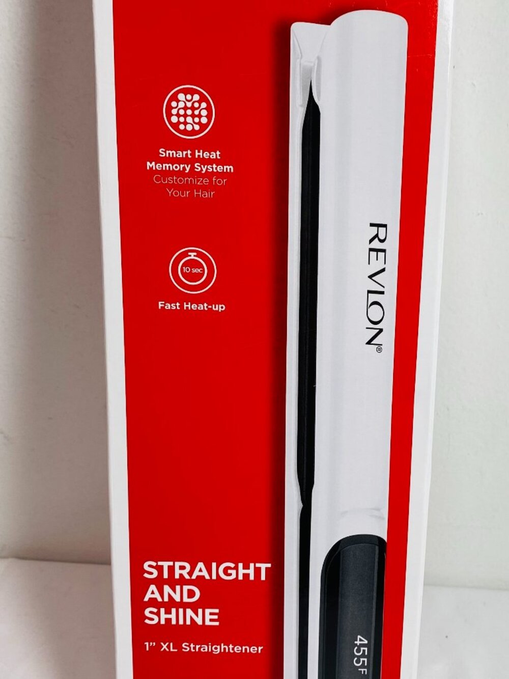 NEW Revlon Crystal C Straight & Shine 1" Straightener Ceramic Model RVST2206 NIB